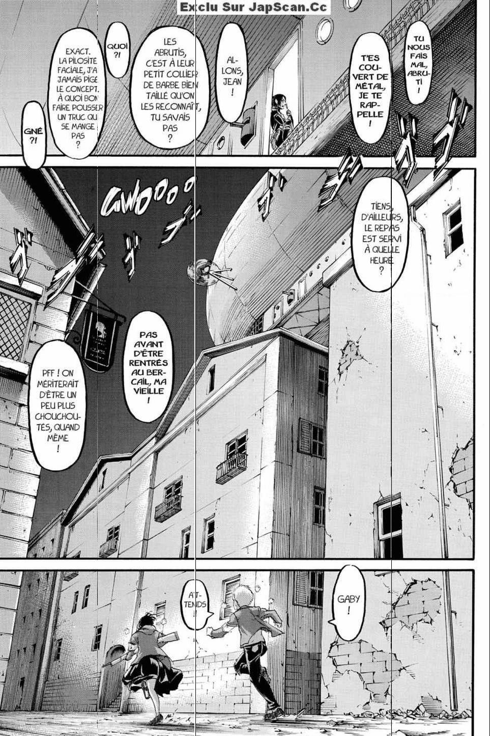 Read Shingeki no Kyojin (fr) Manga Online