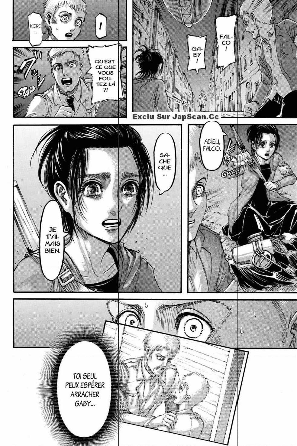 Read Shingeki no Kyojin (fr) Manga Online