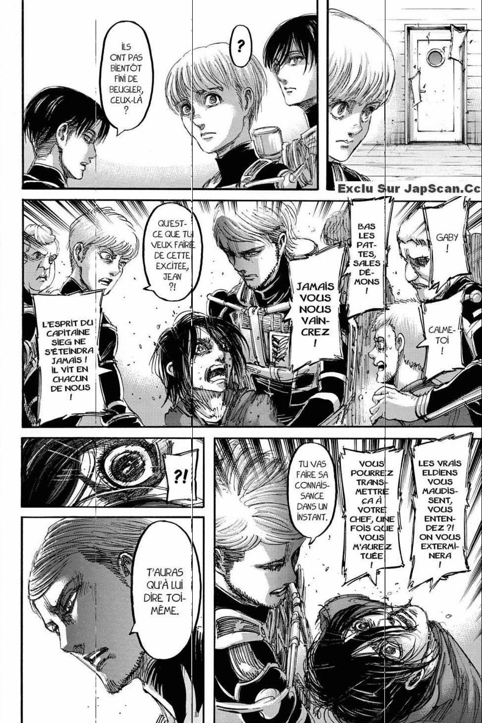 Read Shingeki no Kyojin (fr) Manga Online