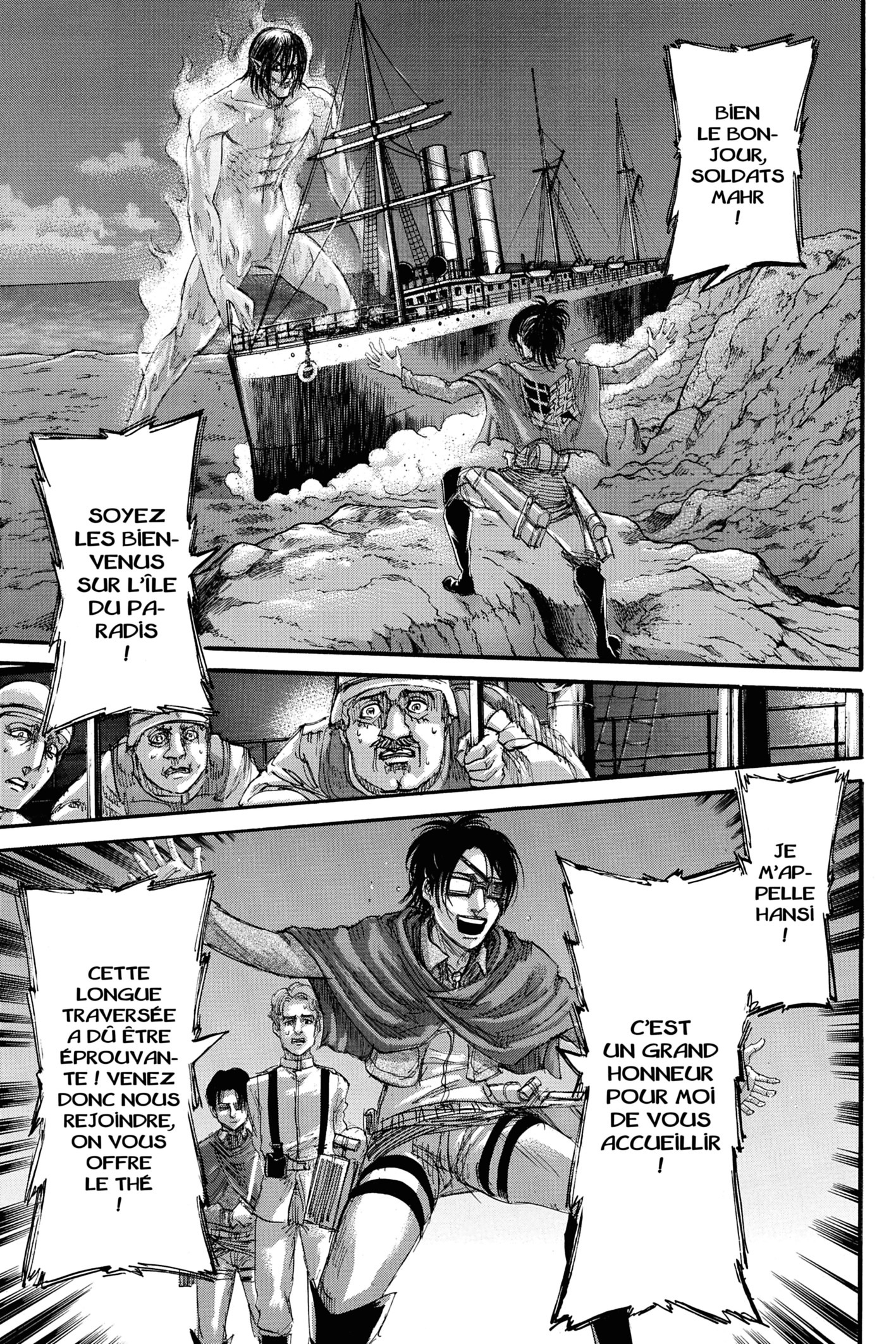 Read Shingeki no Kyojin (fr) Manga Online