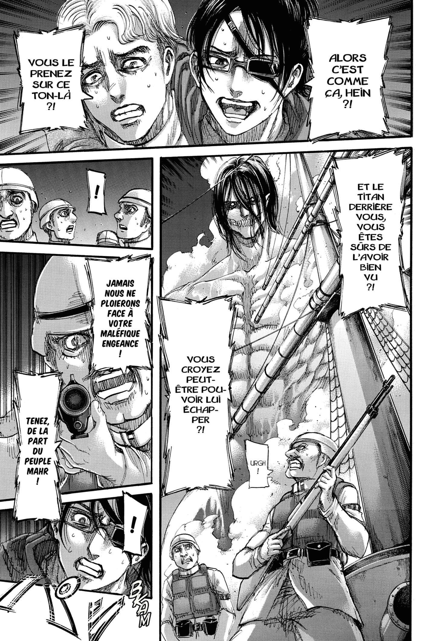 Read Shingeki no Kyojin (fr) Manga Online