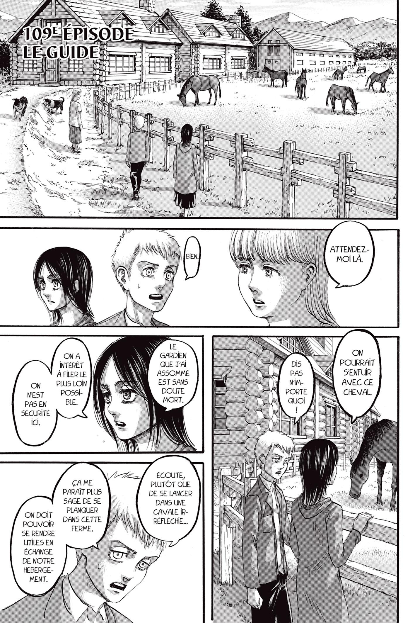 Read Shingeki no Kyojin (fr) Manga Online