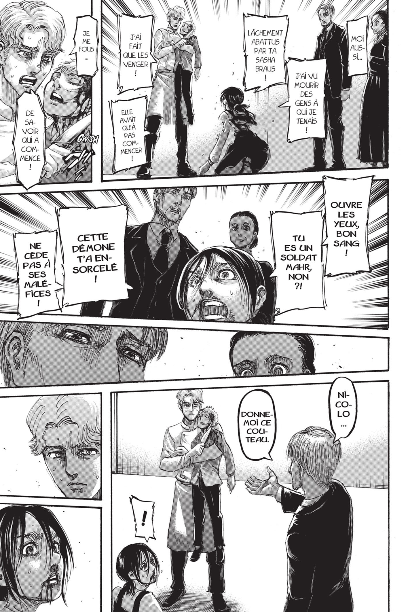 Read Shingeki no Kyojin (fr) Manga Online