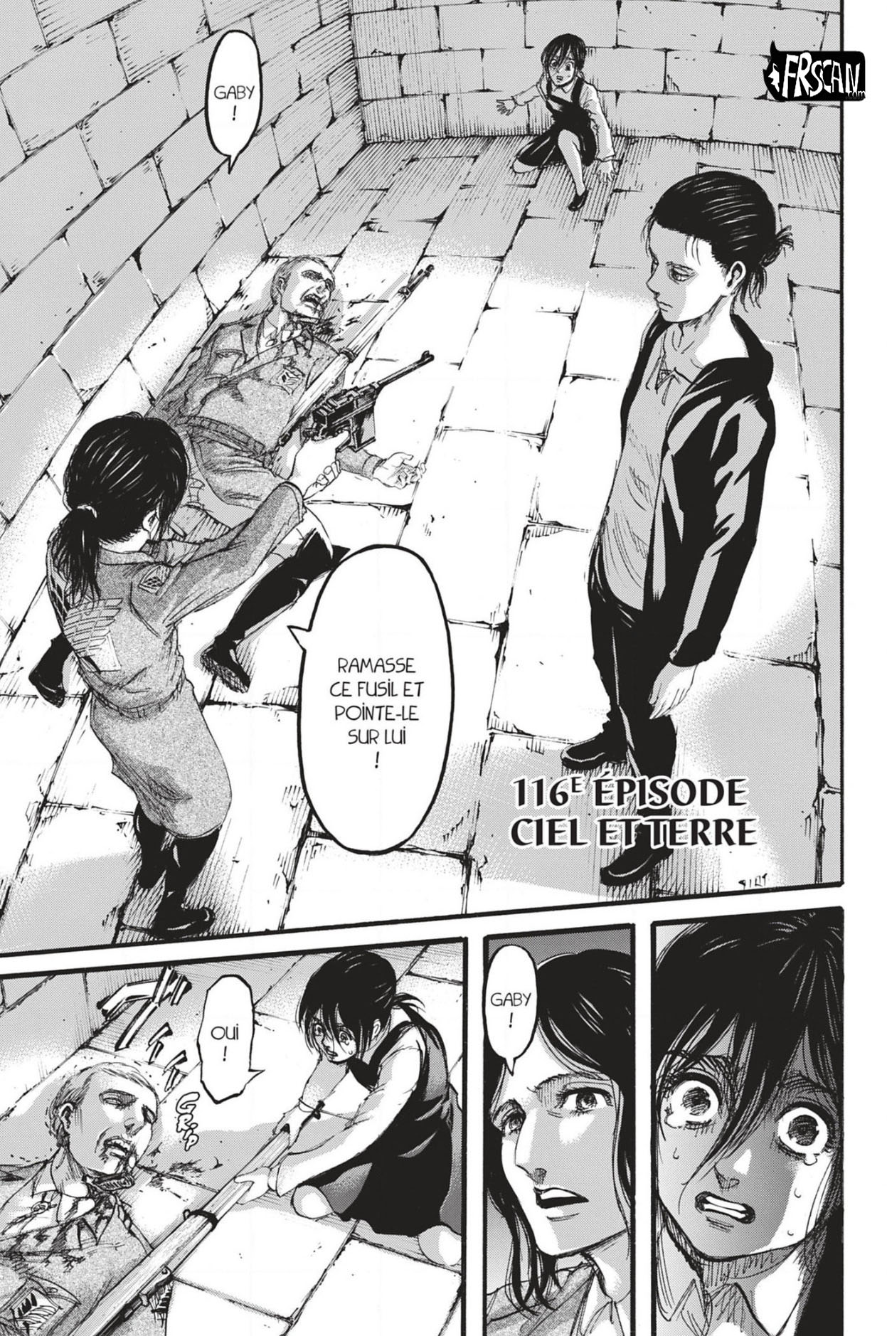 Read Shingeki no Kyojin (fr) Manga Online
