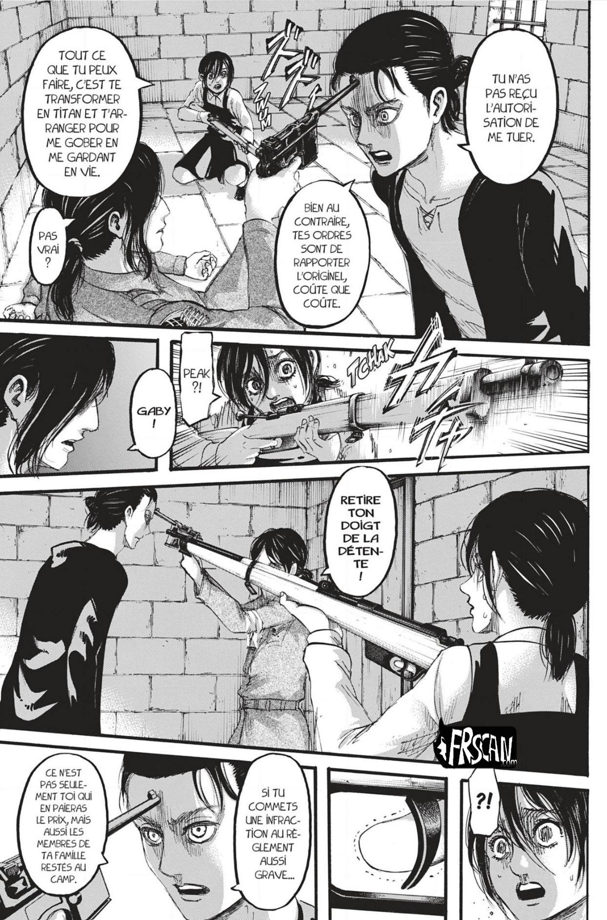 Read Shingeki no Kyojin (fr) Manga Online