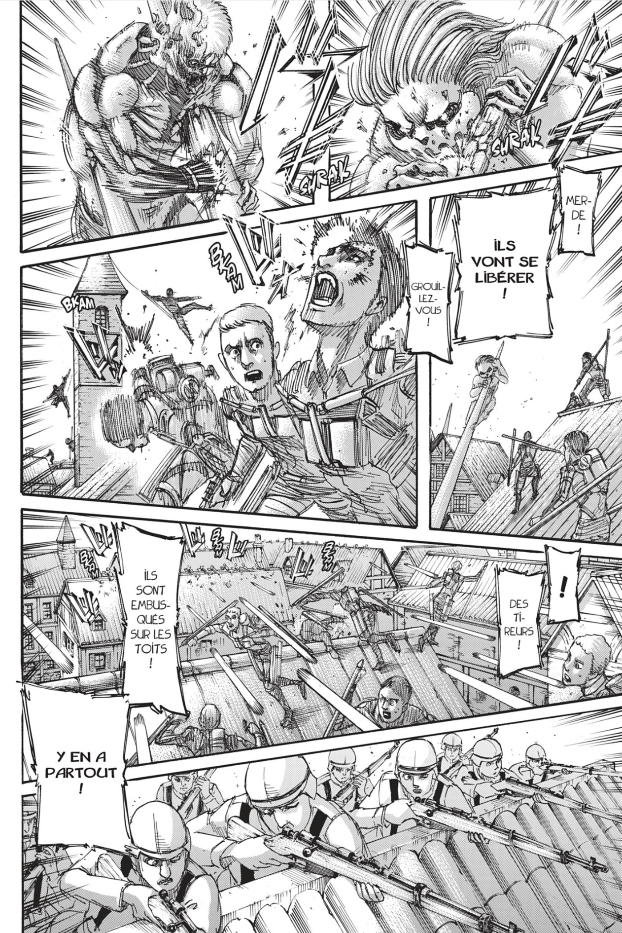 Read Shingeki no Kyojin (fr) Manga Online