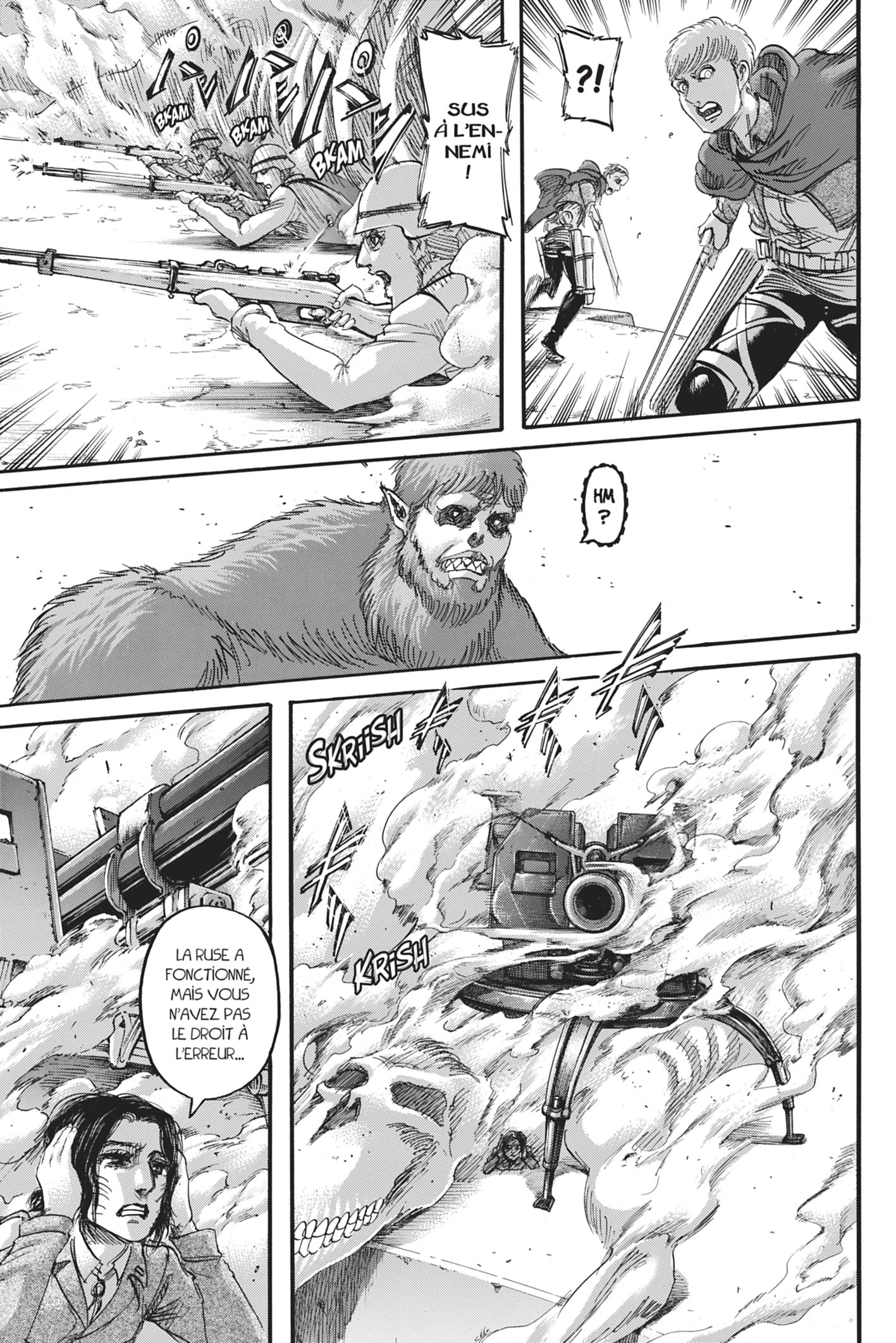 Read Shingeki no Kyojin (fr) Manga Online