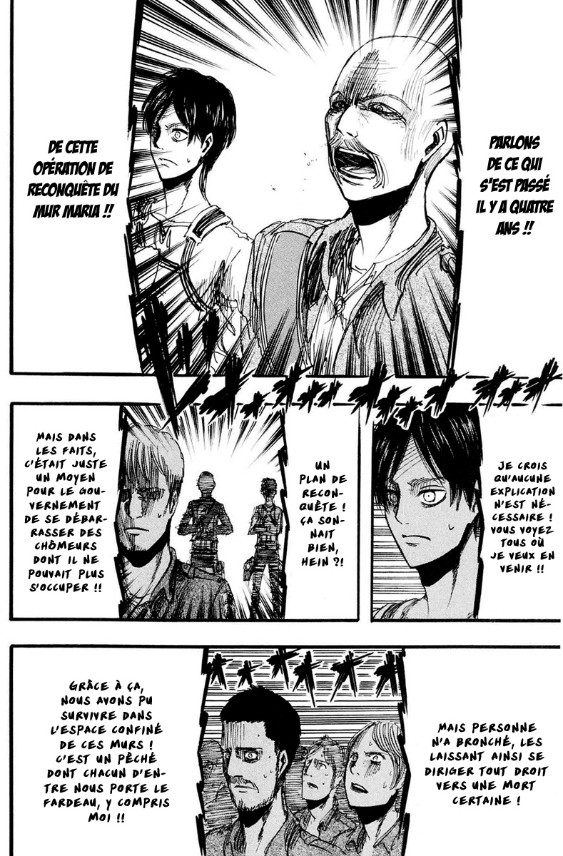 Read Shingeki no Kyojin (fr) Manga Online