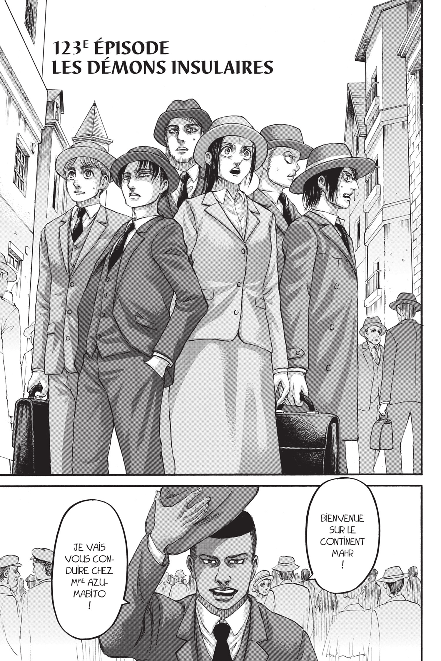 Read Shingeki no Kyojin (fr) Manga Online