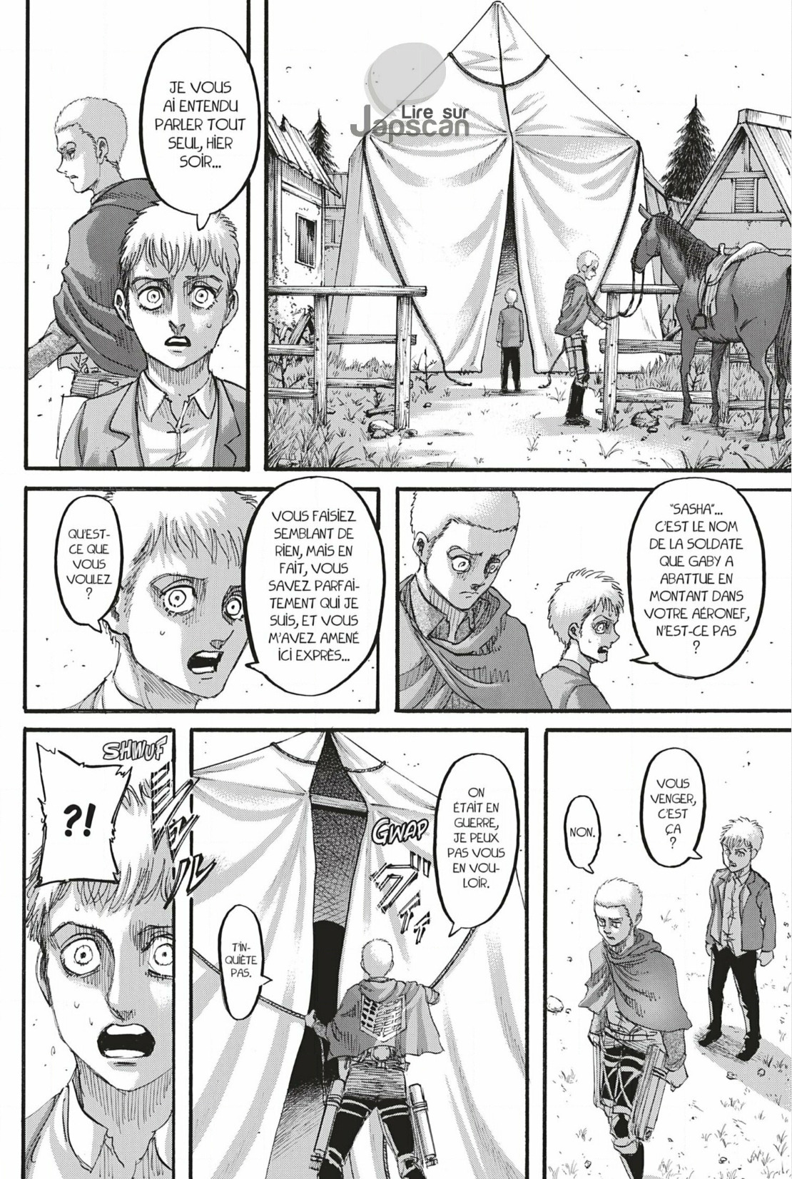 Read Shingeki no Kyojin (fr) Manga Online