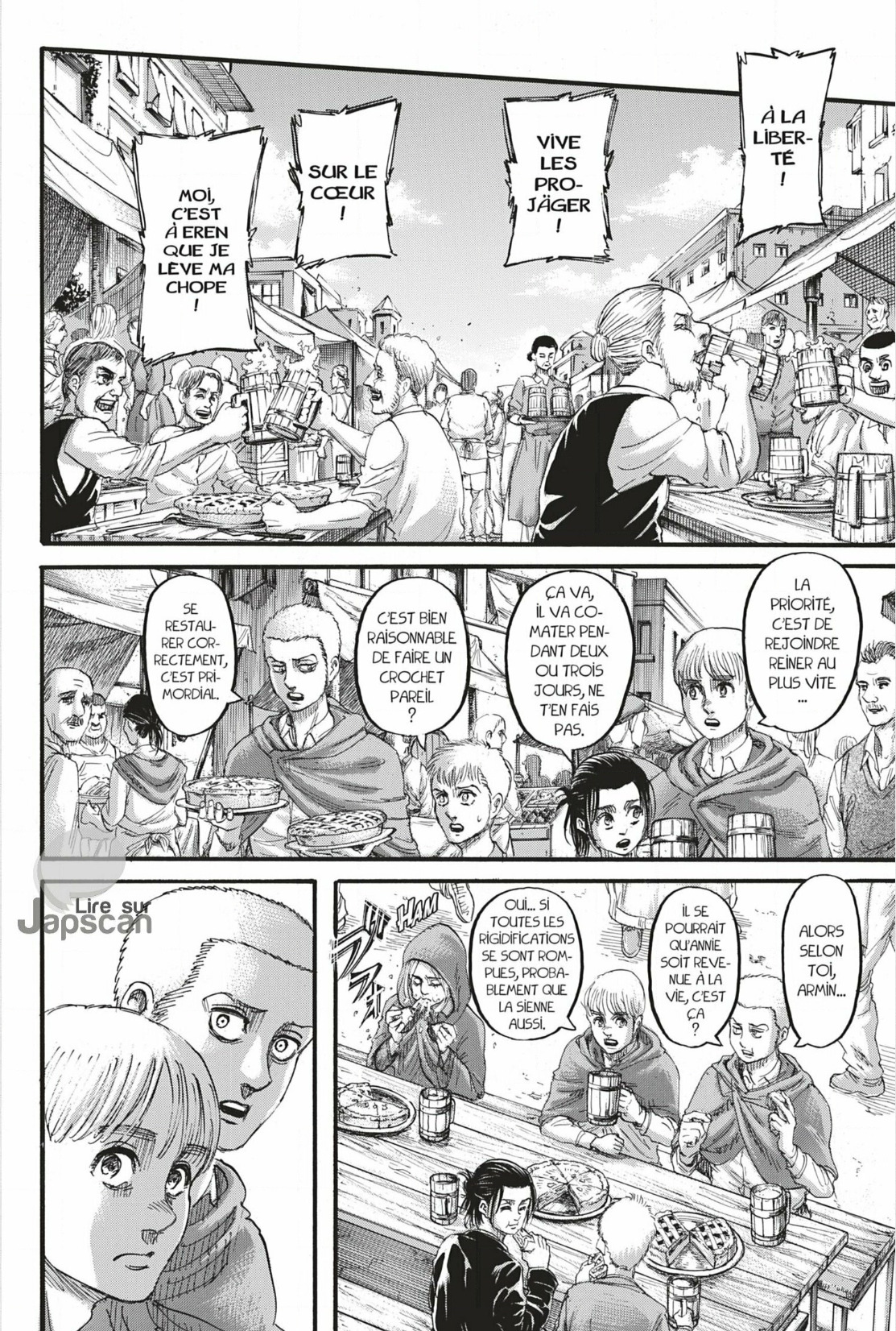 Read Shingeki no Kyojin (fr) Manga Online