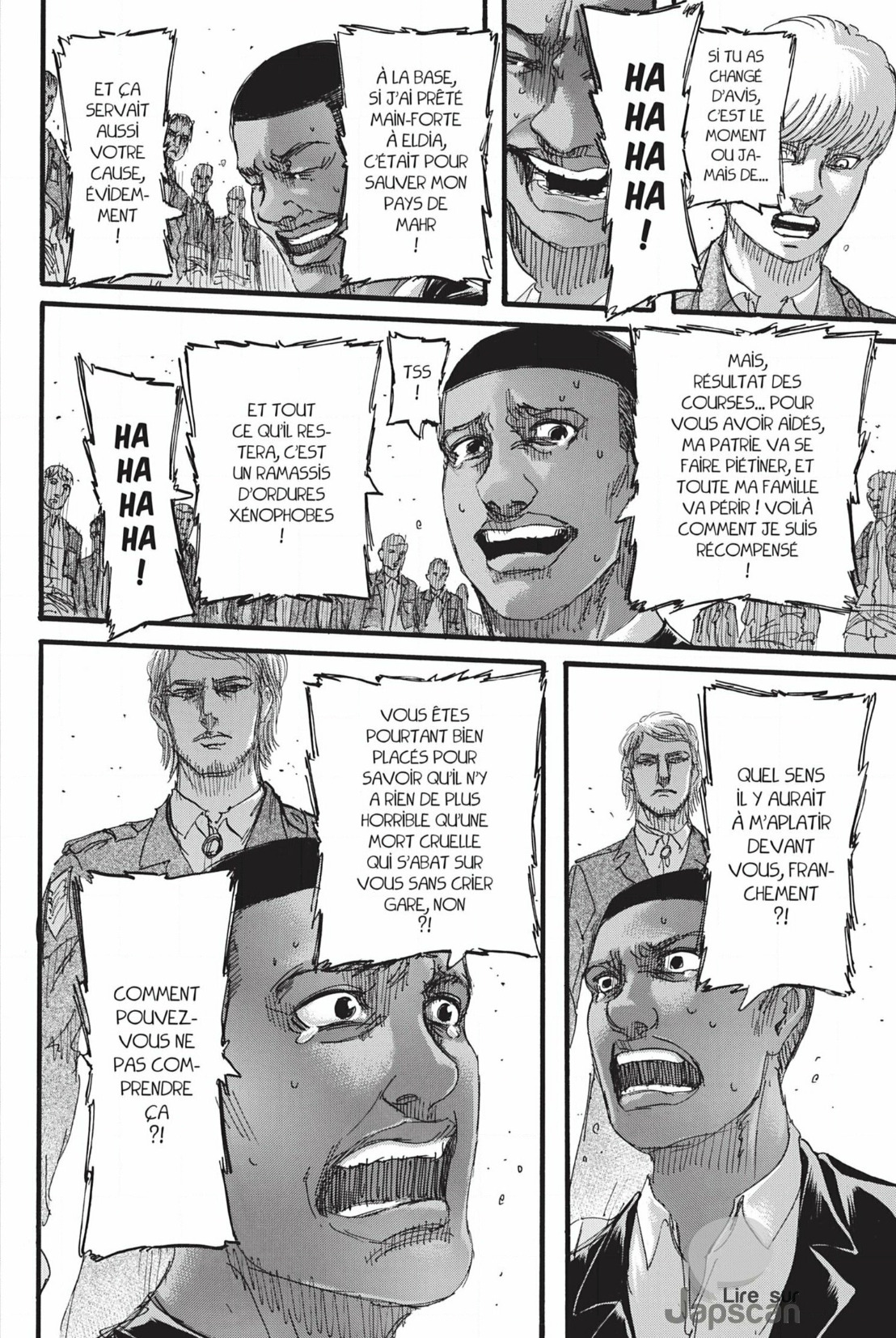 Read Shingeki no Kyojin (fr) Manga Online