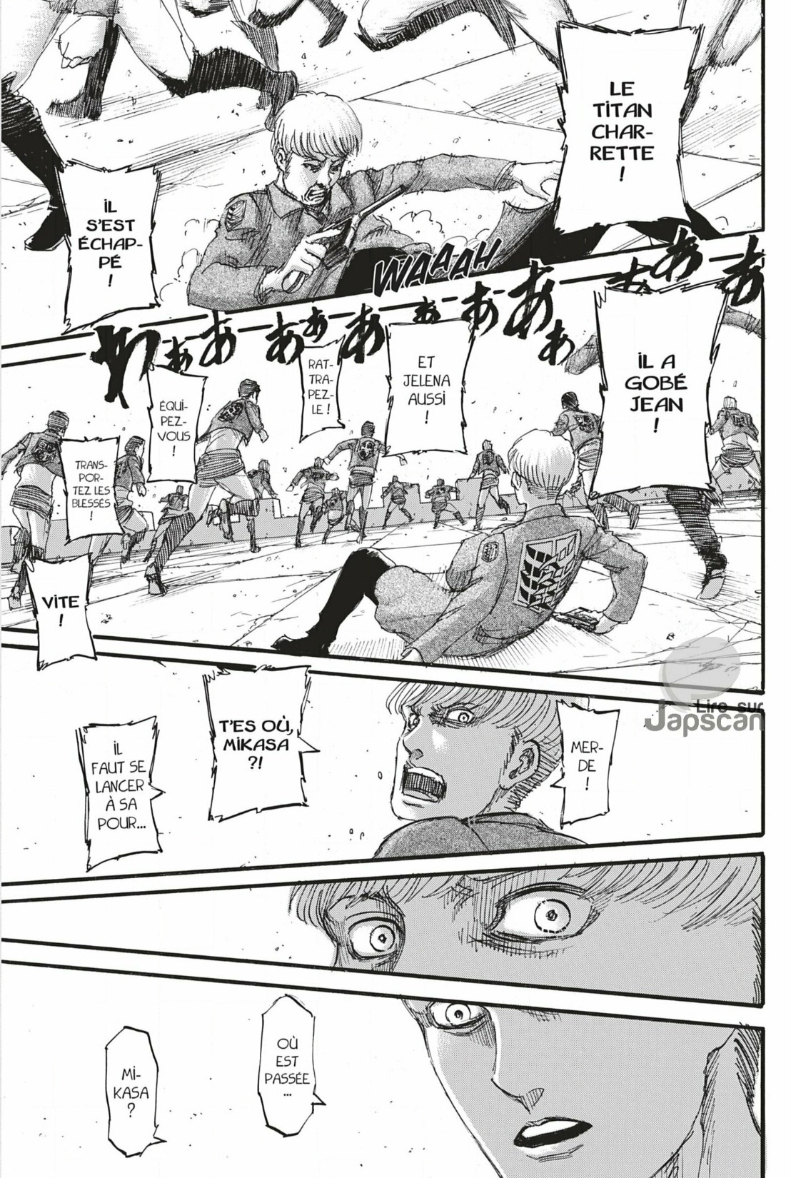 Read Shingeki no Kyojin (fr) Manga Online