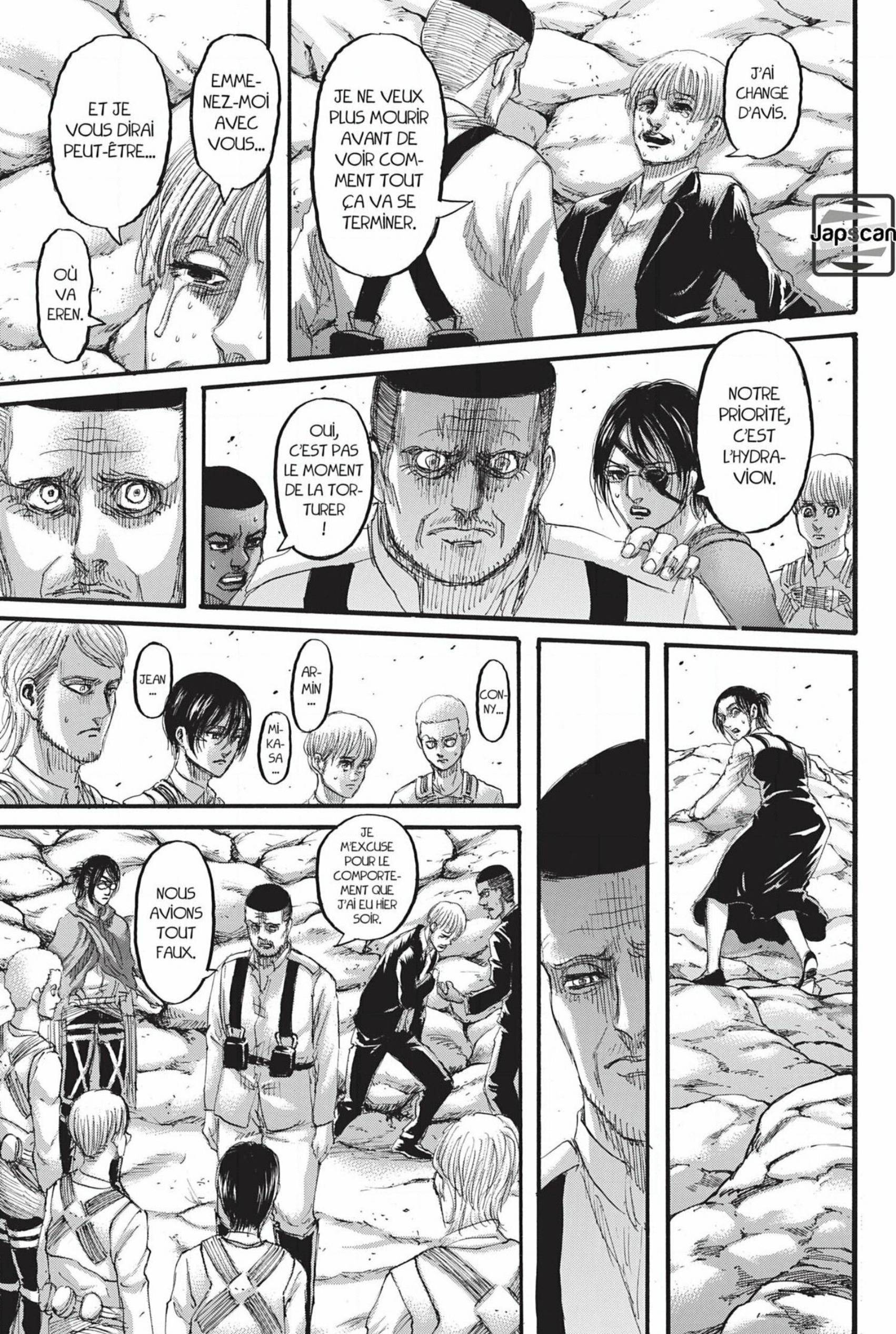 Read Shingeki no Kyojin (fr) Manga Online