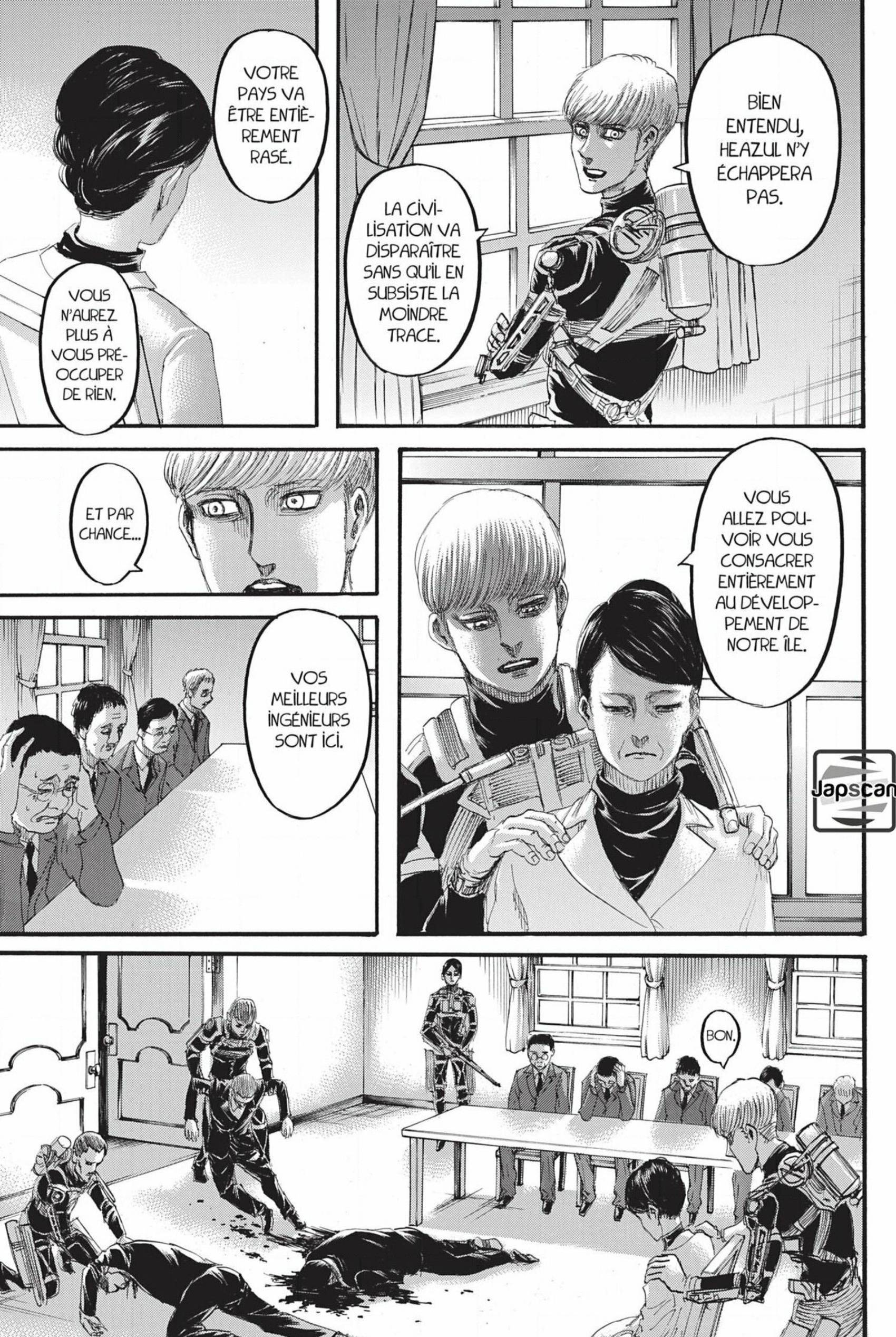 Read Shingeki no Kyojin (fr) Manga Online