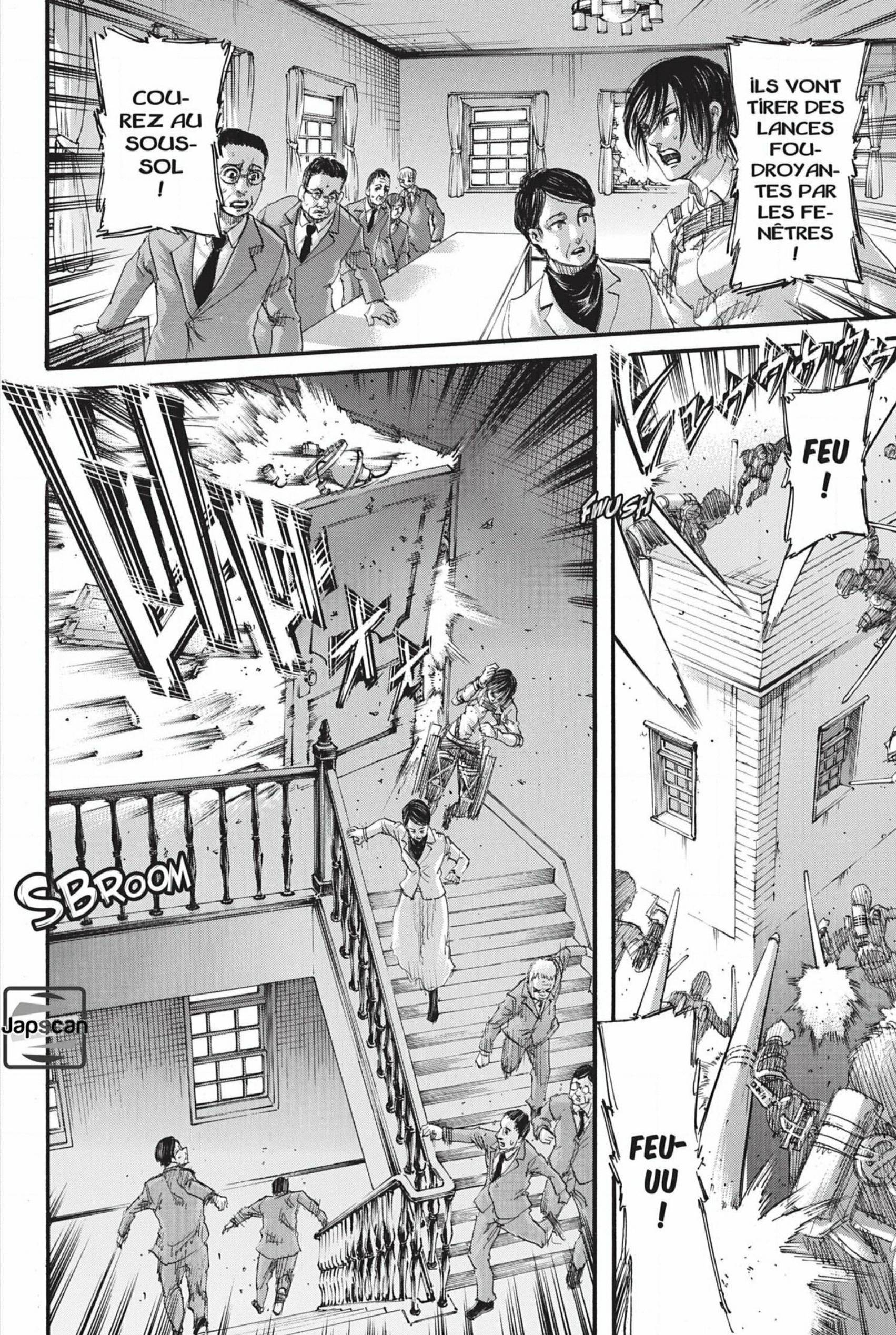 Read Shingeki no Kyojin (fr) Manga Online