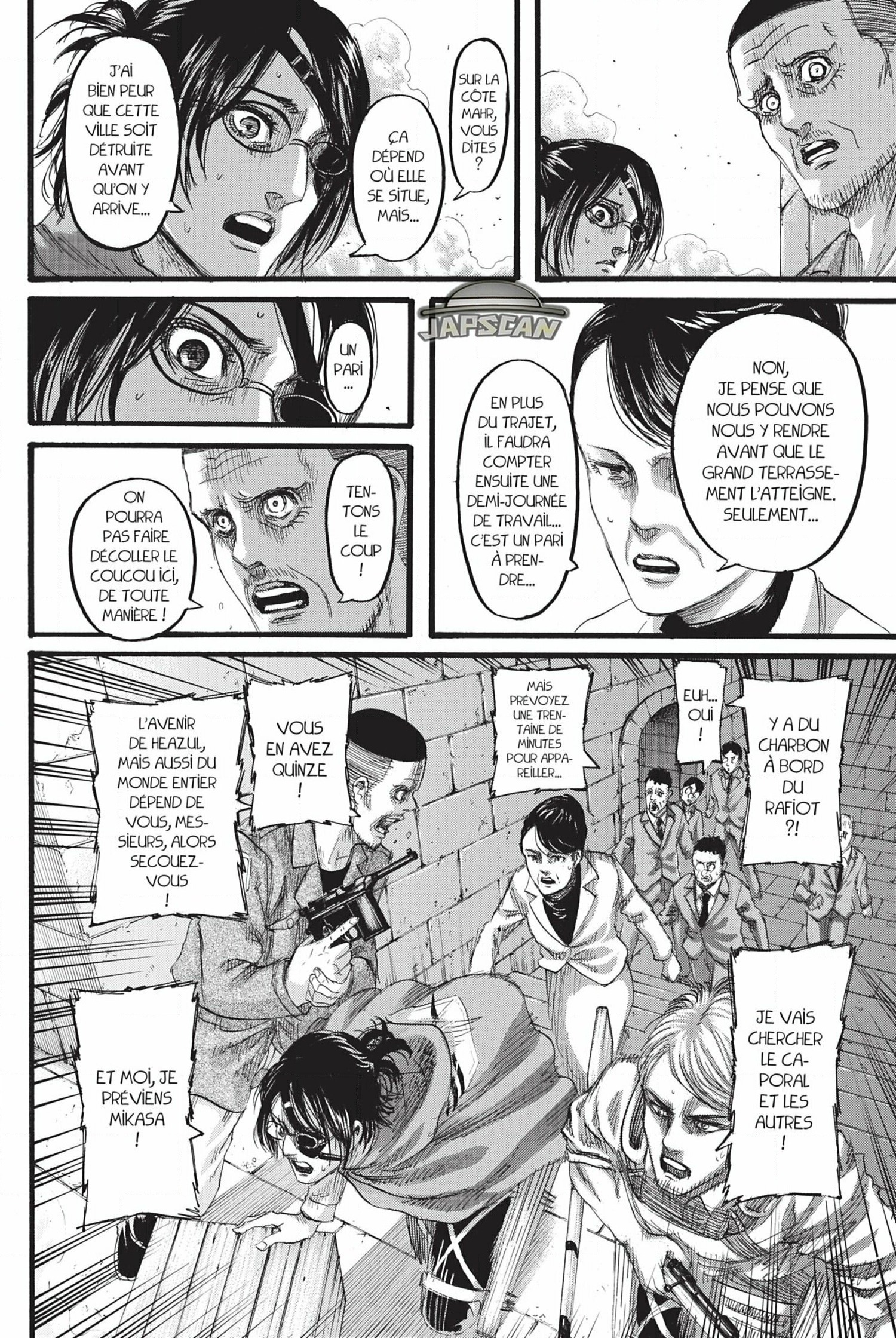 Read Shingeki no Kyojin (fr) Manga Online