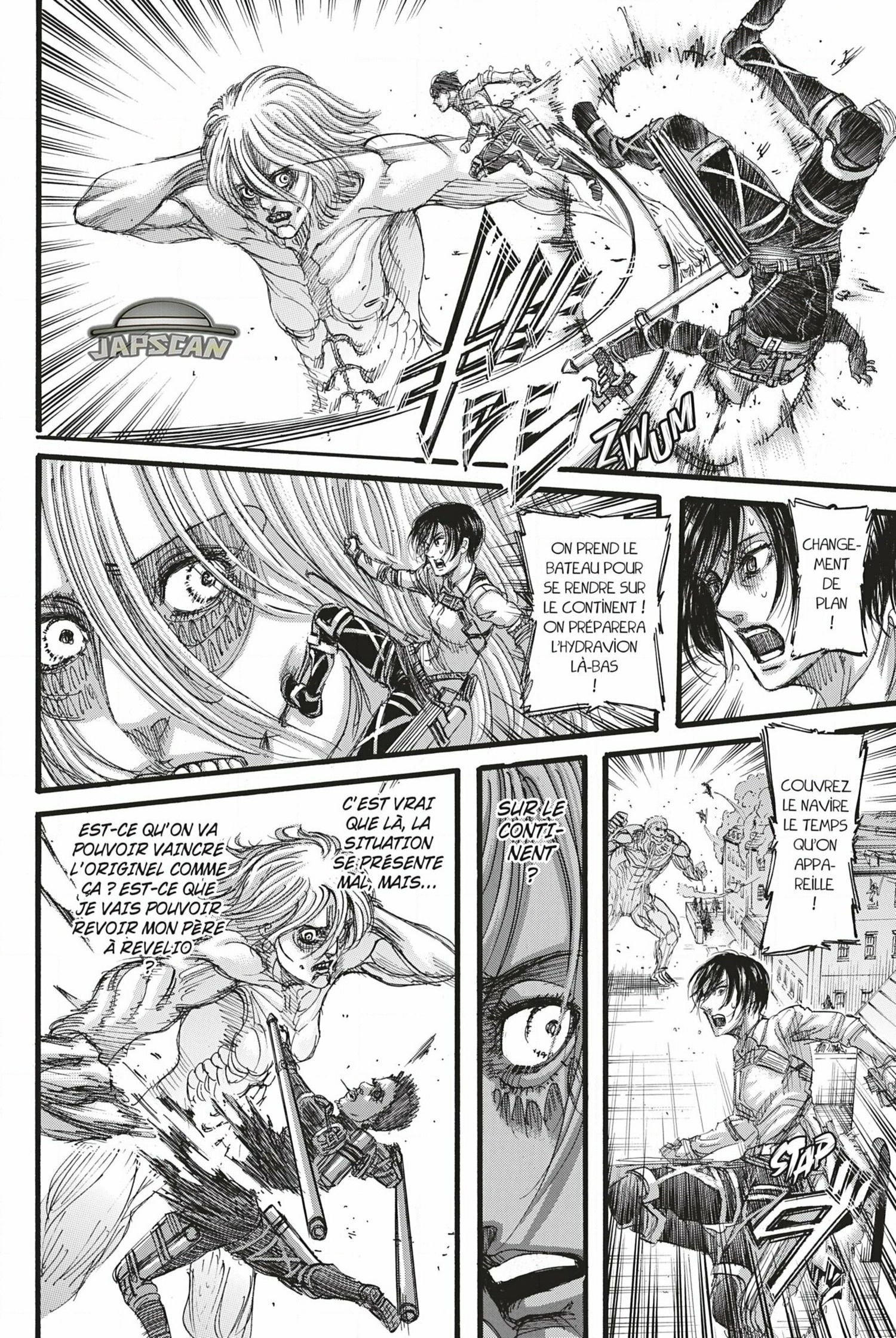 Read Shingeki no Kyojin (fr) Manga Online