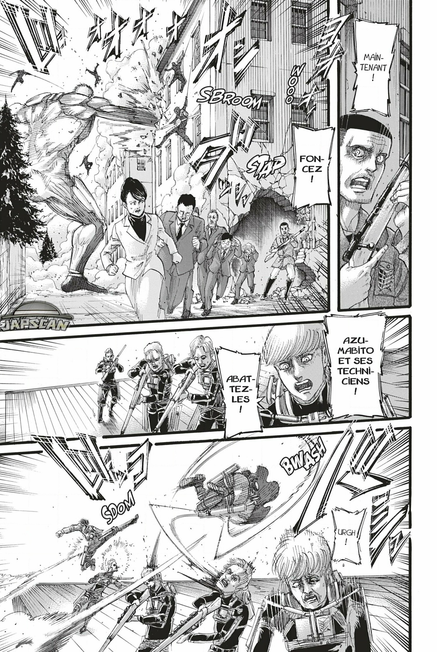 Read Shingeki no Kyojin (fr) Manga Online