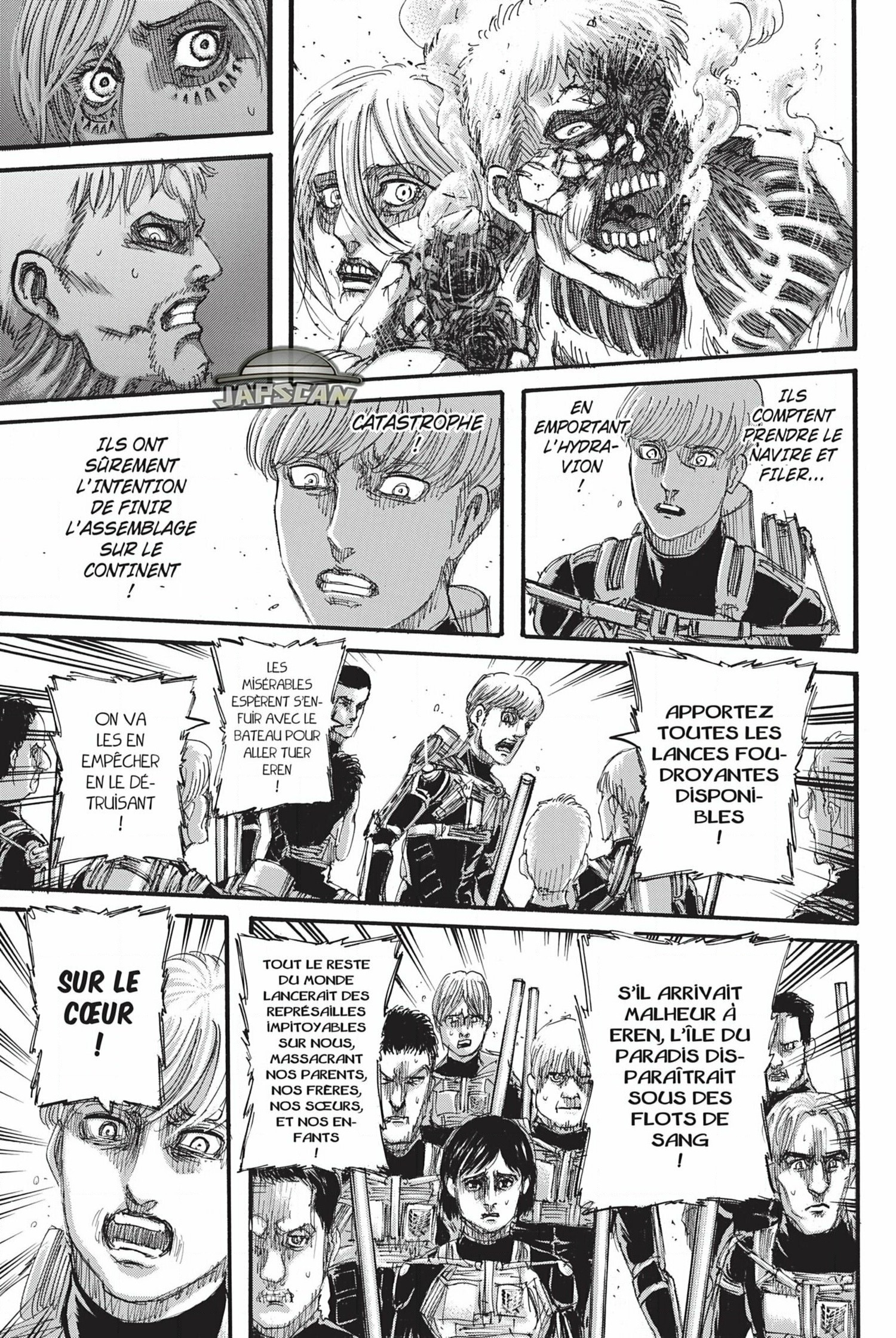 Read Shingeki no Kyojin (fr) Manga Online