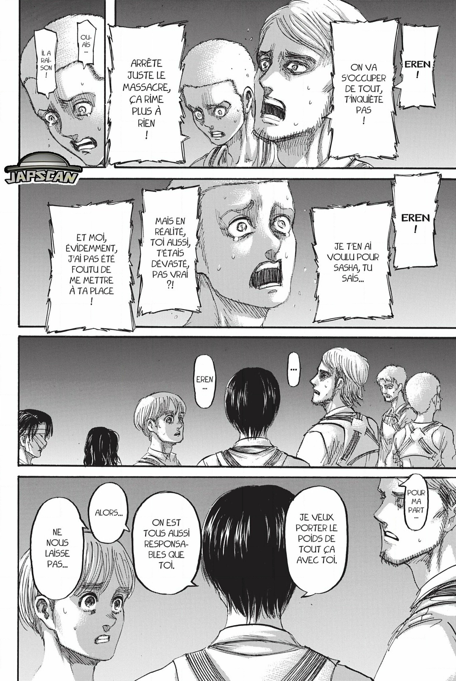 Read Shingeki no Kyojin (fr) Manga Online