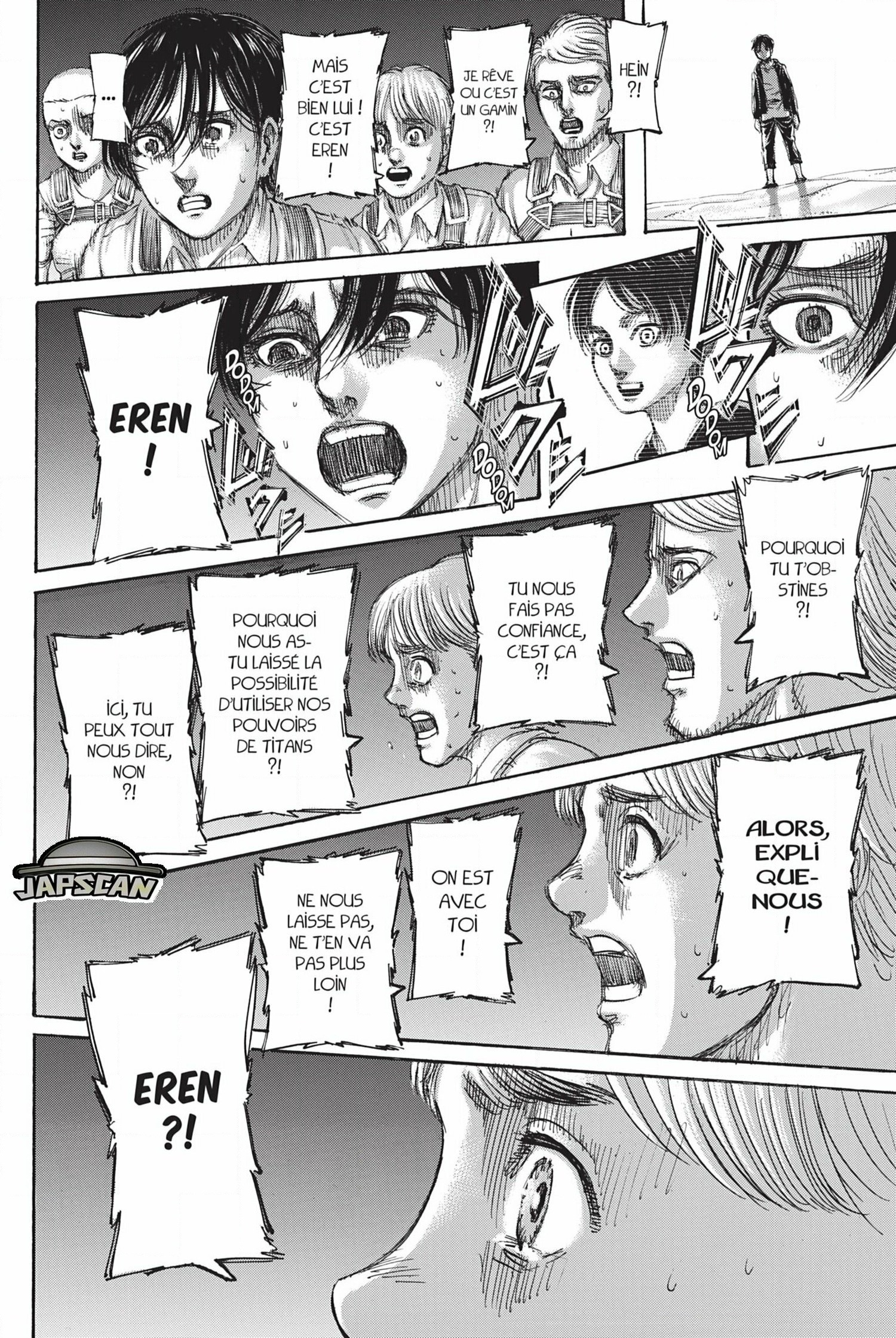 Read Shingeki no Kyojin (fr) Manga Online