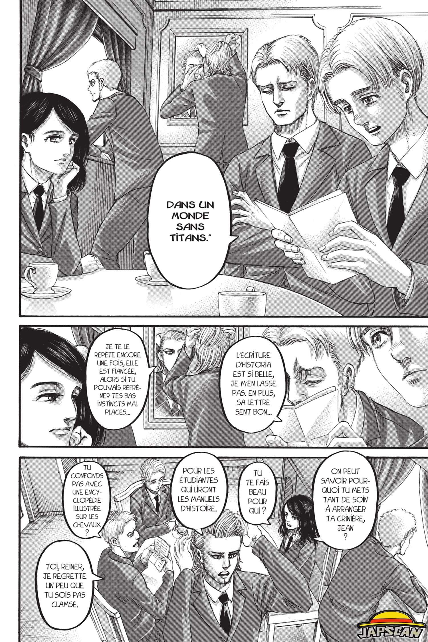 Read Shingeki no Kyojin (fr) Manga Online