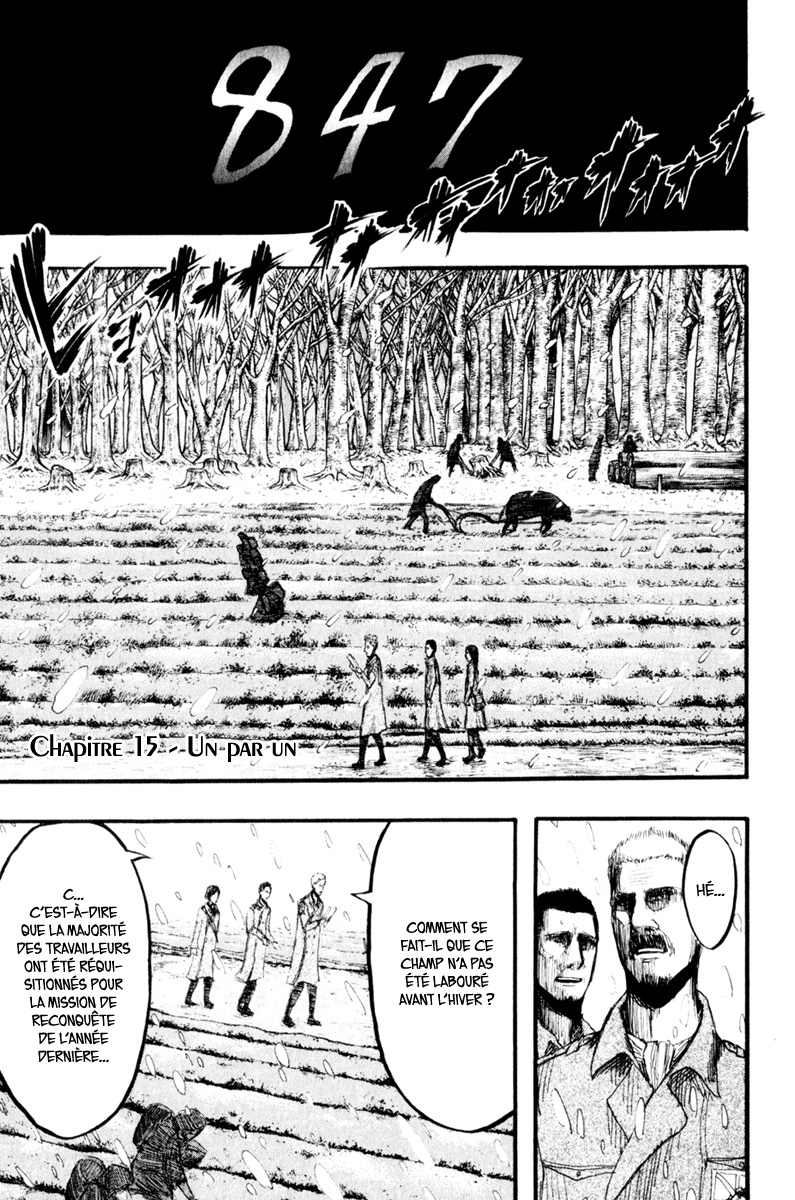 Read Shingeki no Kyojin (fr) Manga Online