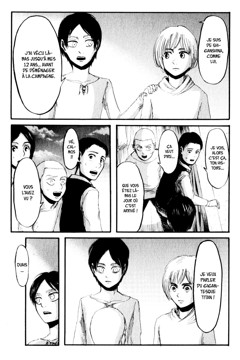 Read Shingeki no Kyojin (fr) Manga Online