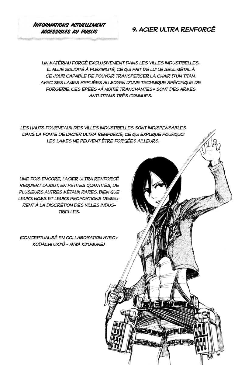 Read Shingeki no Kyojin (fr) Manga Online
