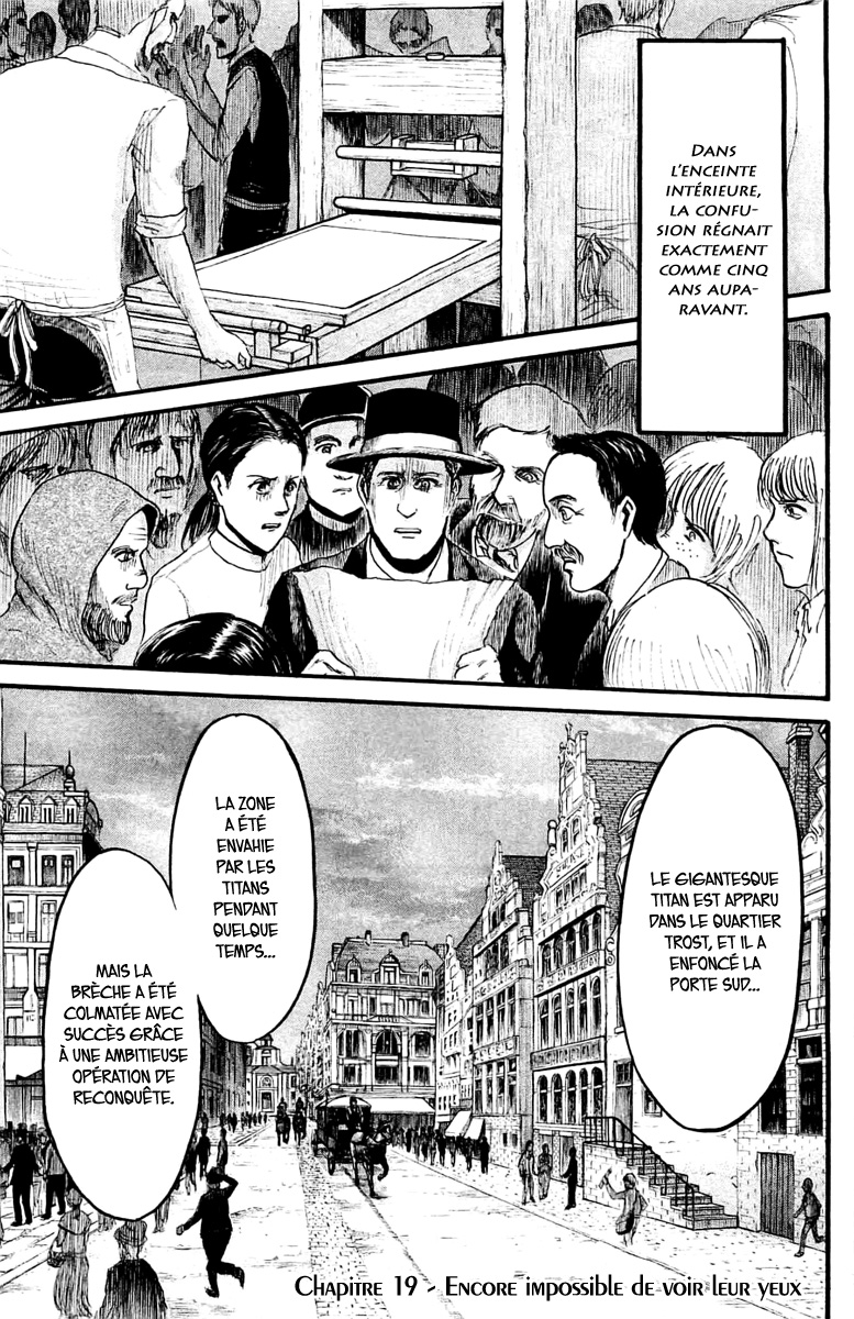 Read Shingeki no Kyojin (fr) Manga Online