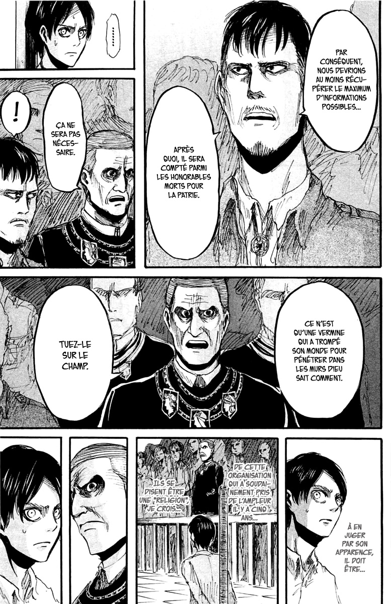Read Shingeki no Kyojin (fr) Manga Online