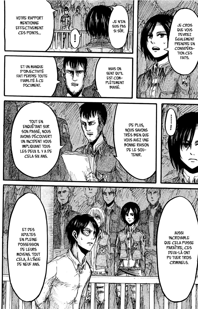 Read Shingeki no Kyojin (fr) Manga Online
