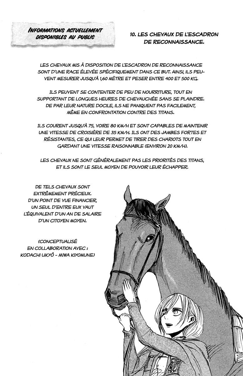 Read Shingeki no Kyojin (fr) Manga Online