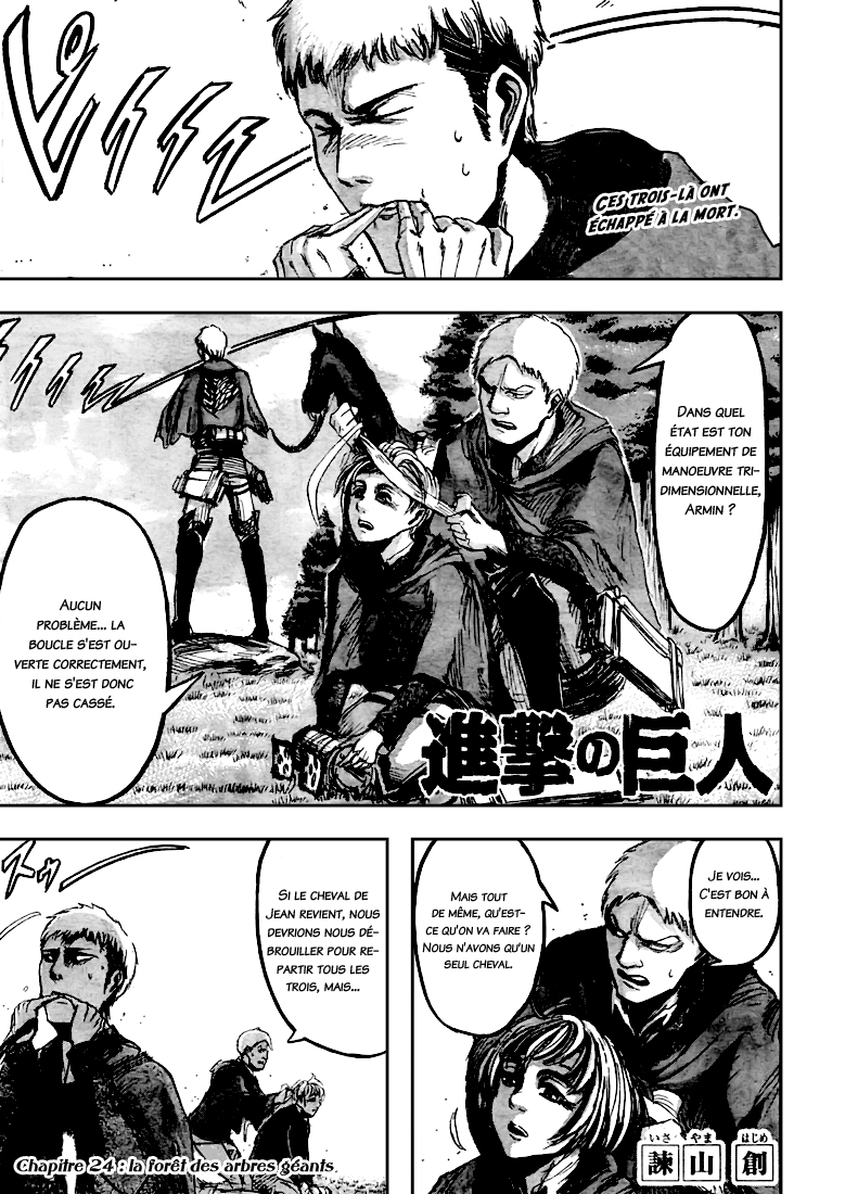 Read Shingeki no Kyojin (fr) Manga Online