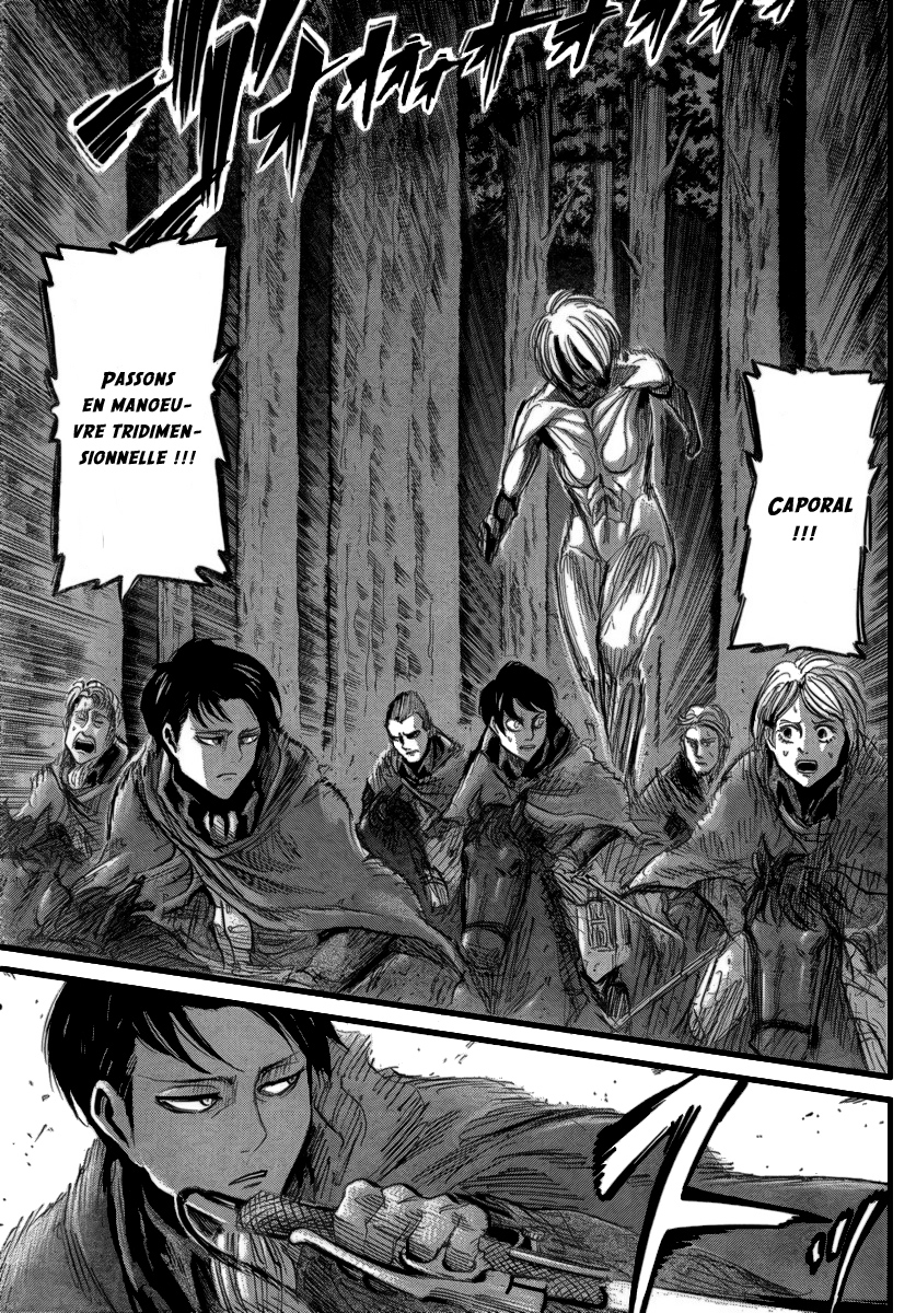 Read Shingeki no Kyojin (fr) Manga Online
