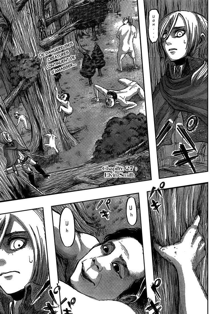 Read Shingeki no Kyojin (fr) Manga Online