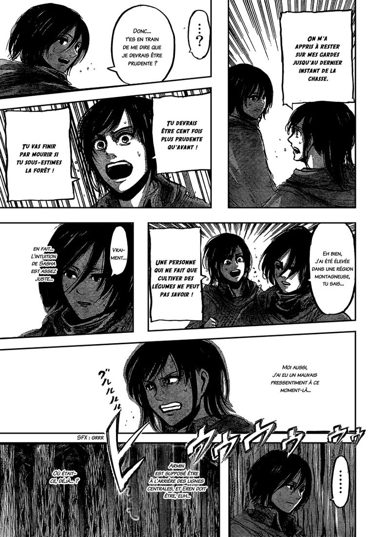 Read Shingeki no Kyojin (fr) Manga Online