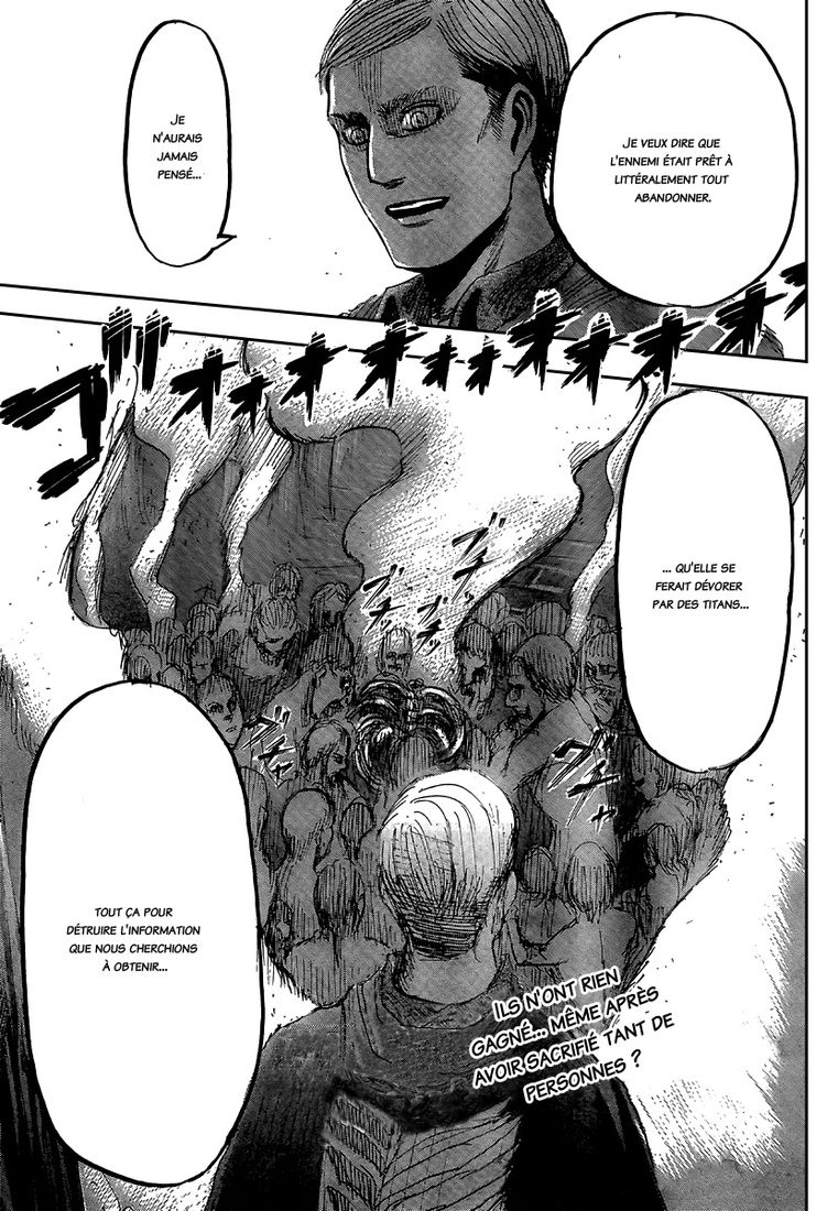 Read Shingeki no Kyojin (fr) Manga Online