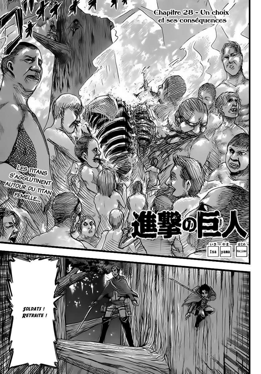 Read Shingeki no Kyojin (fr) Manga Online