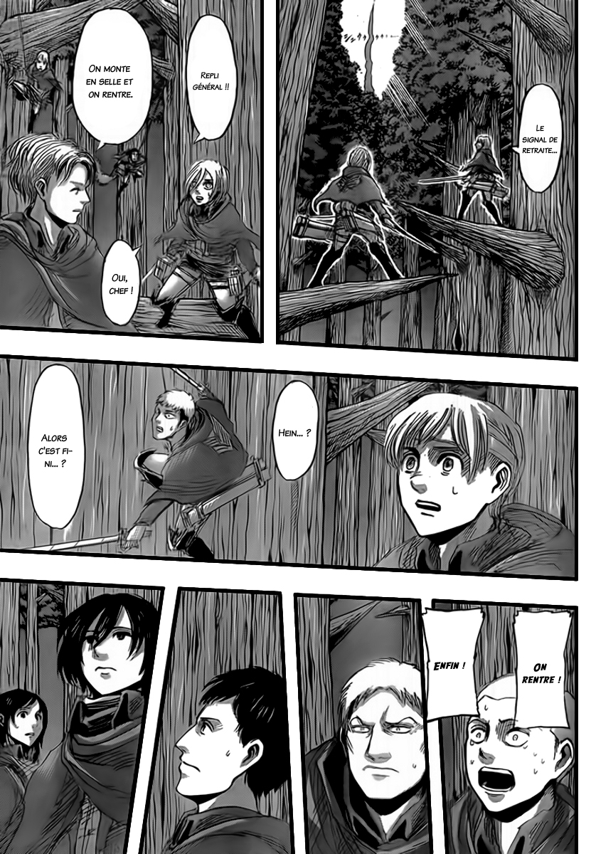 Read Shingeki no Kyojin (fr) Manga Online