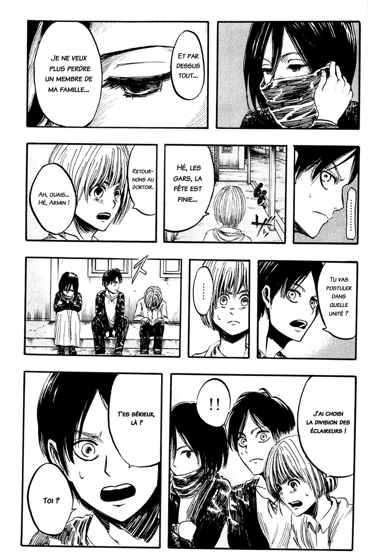 Read Shingeki no Kyojin (fr) Manga Online