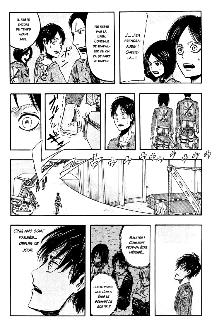 Read Shingeki no Kyojin (fr) Manga Online