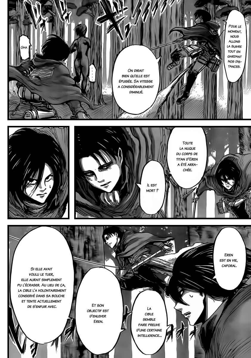 Read Shingeki no Kyojin (fr) Manga Online