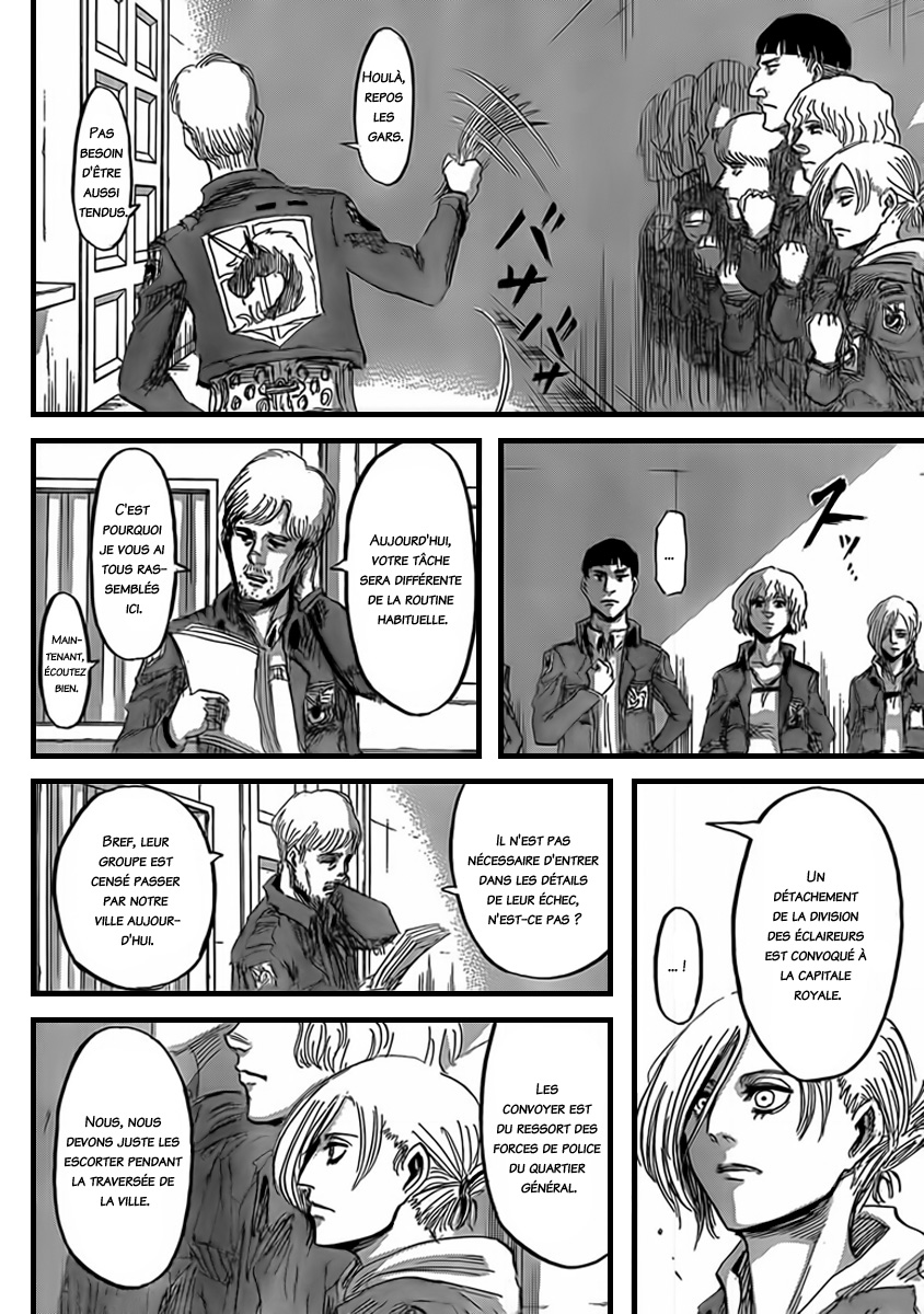 Read Shingeki no Kyojin (fr) Manga Online