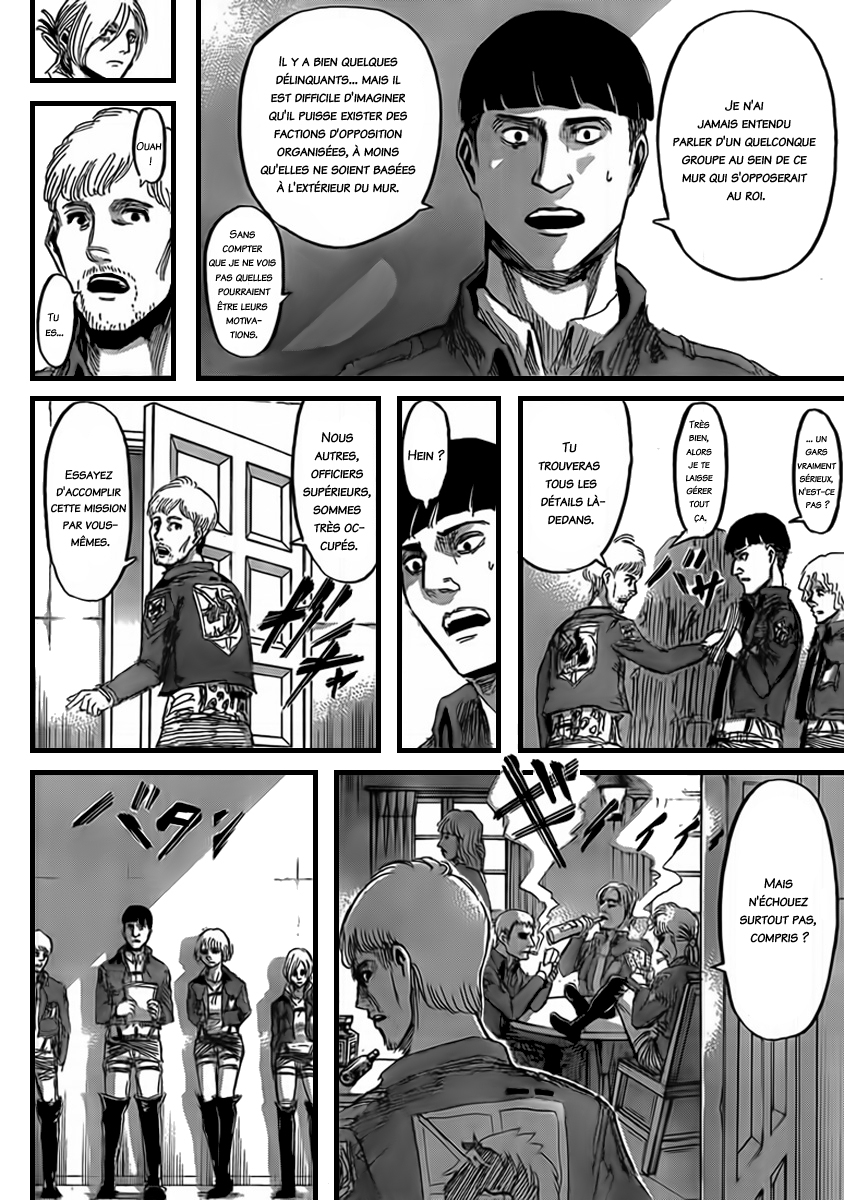 Read Shingeki no Kyojin (fr) Manga Online