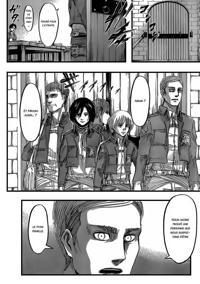 Read Shingeki no Kyojin (fr) Manga Online