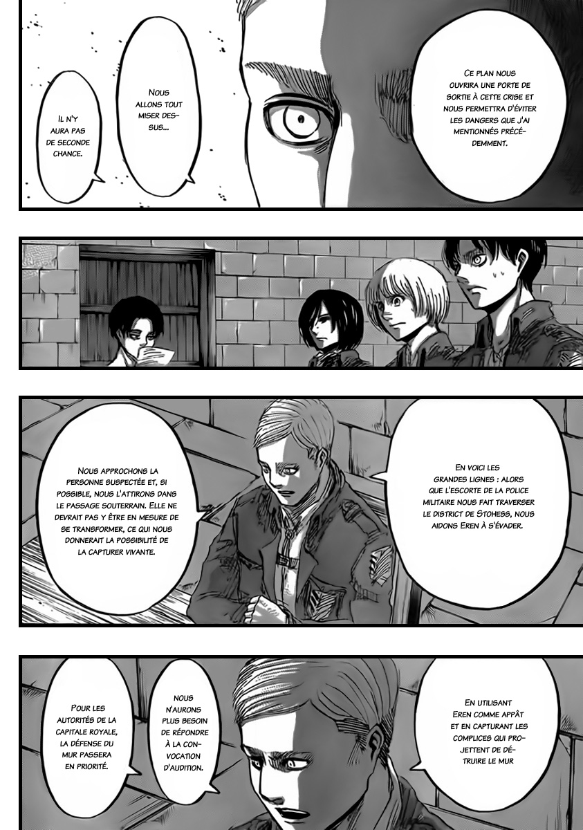 Read Shingeki no Kyojin (fr) Manga Online