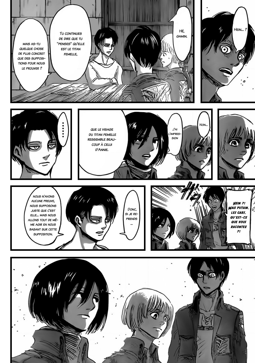 Read Shingeki no Kyojin (fr) Manga Online