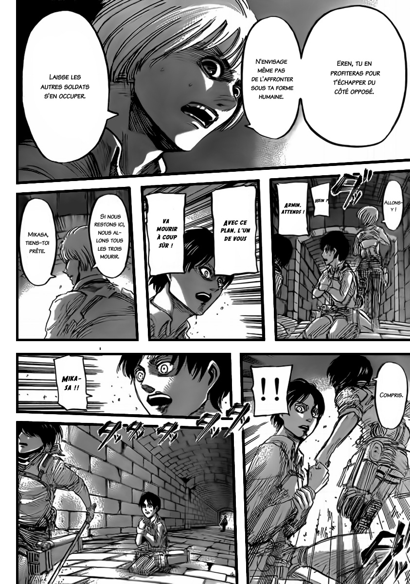 Read Shingeki no Kyojin (fr) Manga Online